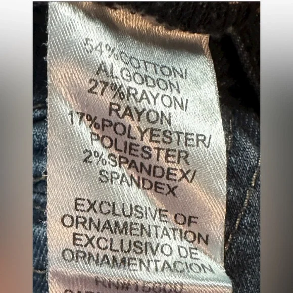 Democracy Absolution® Booty Lift Jegging Dark Indigo Jeans B1105ADBX. Size 6 - Picture 8 of 8